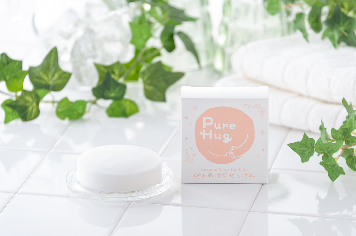 ぴゅあはぐせっけん PureHUG